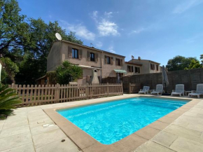 Villa 4 chambres et piscine à 5 min de la mer